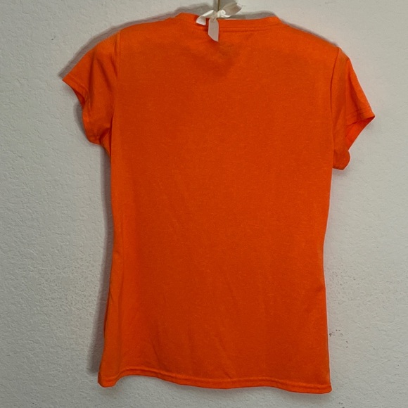 C9 Champion Orange Shirt Neon Athletic Gym Workout Performance Tee Bright Sz XS - Picture 2 of 6